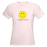 Be Happy. Do Math. Women's Pink T-Shirt