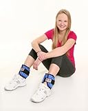 All Pro Weight Adjustable Ankle Weights, 5-lb pair (up to 21/2-lbs per ankle)