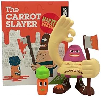The Carrot Slayer 'Hippie Edition' Designer Vinyl Art Toy Figure by Very Bravo