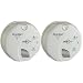 First Alert SA501CN2 ONELINK Wireless Battery Operated Smoke Alarm, 2-Pack