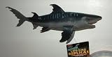 Tiger Shark - Stretchable Life-Like Replica toy figure (approx 11" nose to tail)IMAGE
