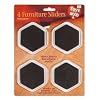 4 Furniture Sliders - 70mm Diameter