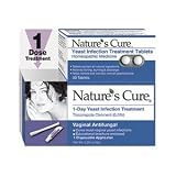 Nature's Cure 1-Day Yeast Infection Convenience Pack