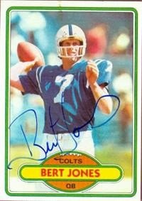 Bert Jones Autographed/Hand Signed Football Card (Baltimore Colts)