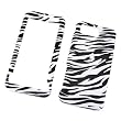 Samsung i900 Omnia Snap On Protector Hard Case Image Cover Zebra