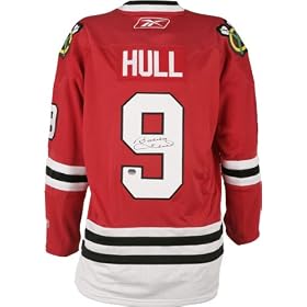 Buy Bobby Hull Autographed Jersey - Chicago Blackhawks Signed Red CCM Jersey