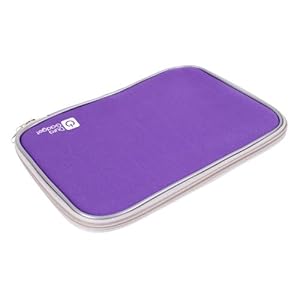 DURAGADGET Purple Ultra Protective Water Resistant Laptop Carry Case For Acer Aspire One 721 11.6" HD