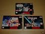 Super Star Wars Trilogy 3 Game Bundle (Super Star Wars, The Empire Strikes Back, and The Return of the Jedi) for Super Nintendo