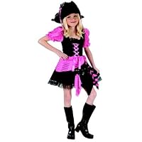 Pirate Pink Punk Costume Girl - Child 4-6