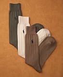 Polo Ralph Lauren 3 Pack Cotton Rib Casual Socks