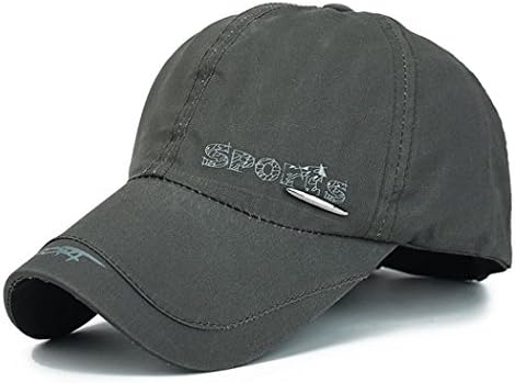 Sexycoco Men Solid Sports Letter Embroidered Adjustable Baseball Cap Hat Army Green