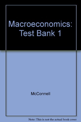 Macroeconomics: Test Bank 1