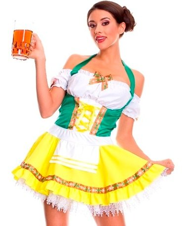 Music Legs Octoberfest Beer Maid Girl New Sexy Oktoberfest Outfit Beer Maid Halloween Costume