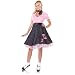 Sock Hop Sweetie Adult Halloween Costume (Small-Medium)