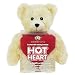 Aroma Home Hot Heart Microwavable Teddy Bear-WHITE
