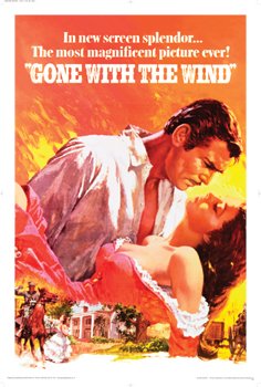 GONE WITH THE WIND CLASSIC 24 x 36 in. POSTER