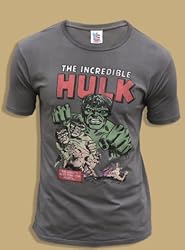 Junk Food Incredible Hulk Charcoal T-shirt Tee