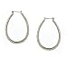 Swirly Silver Horseshoe Earrings