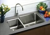 Elkay Lustertone Kitchen Sink - 2 Bowl - ELUH3520L
