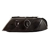 2001-2005 Volkswagen Passat Projector Headlights Halo Black Clear by Instyleparts