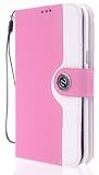 Boilfish®,Pink,Flip Cover,Card Holder, Wallet,Stand,Strap,PU Leather Case,Samsung Galaxy note 2,Verizon,AT&T,T-Mobile,US Cellulan,Sprint.