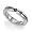 Titanium and Blue Sapphire 4mm Ring, Size 11
