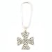 Celtic Trinity Carolingian Cross Key Fob