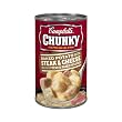 Campbell's Chunky Baked Potato with Steak & Cheese Soup, 18.8-Ounce Easy Open Cans (Pack of 12)