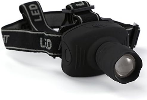 Goldhik 3 Modes Lights Super Bright Zoom LED Headlamp for Camping, Hunting, Fishing, Cycling by goldhik