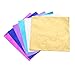 BESTONZON 200pcs Metallic Foil Paper Sheet Gift Package Wrapping Paper for Packaging Chocolate Candy