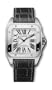 Cartier Midsize W20106X8 Santos 100 Automatic Leather Watch
