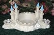 Cinderella Castle Unity Candle Holder - Blue