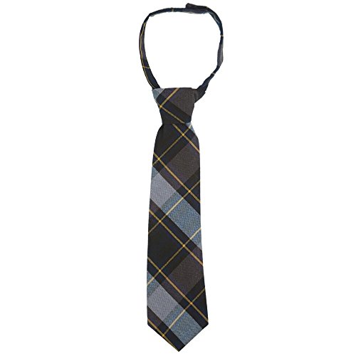 French Toast Adjustable Plaid Tie Boys