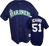 Ichiro Suzuki Seattle Mariners Alternate Navy Youth MLB Replica Jersey