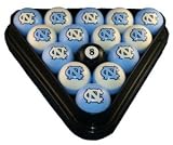 North Carolina Tar Heels - UNC Billiard Ball Set NCAA College Athletics