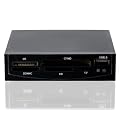 CSL - 3,5" (8,89cm) All in One Cardreader (Kartenleser) m. Front USB | SD / SDHC / Mini SDHC / Micro SDHC / USB / XD / CF/MD