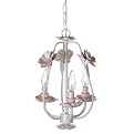 Simply Shabby Chic Metal Flower Chandelier