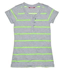 GIRLS Corrine Cap Sleeve Henley
