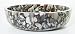 DeNovo Caribella CRB--6235 Pebble Beach Glass Bathroom Vessel Sink, Tempered Glass