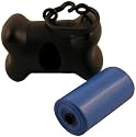 Bags on Board Bone Dispenser Black, 30 Biodegradable Refill Bags