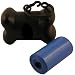 Bags on Board Bone Dispenser Black, 30 Biodegradable Refill Bags