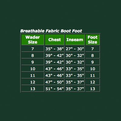 New Men Breathable Stocking Foot Fishing/Hunting Wader Size XL Olive Green