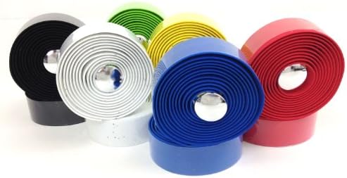 Projekt Fixie - Comfort Cork Road Bike Handlebar Tape with Reflective Bar Plugs