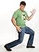 Junk Food Green Lantern Kelly Green Distressed Logo Mens T-shirt Tee
