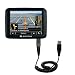 Coiled Power Hot Sync and Charge USB Data Cable w/ Tip Exchange for the Navigon 2000S - Gomadic Brand