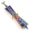 Star of David with Dove Mezuzah