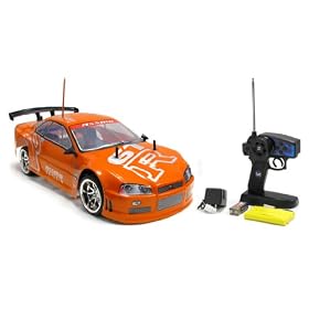 1:10 Nissan Skyline GTR Drift GT Electric RTR RC Remote Control Car (Color May Vary) from Electric Cars RTR