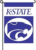 Kansas State Wildcats 2-Sided Garden Flag Set W/ #11213 Garden Pole - NCAA