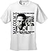 African American Heroes - Malcolm X Mens T-Shirt #B306