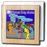 Review 3dRose LLC  / Fish Discover Acapulco - 6 Inch Tile Napkin Holder
